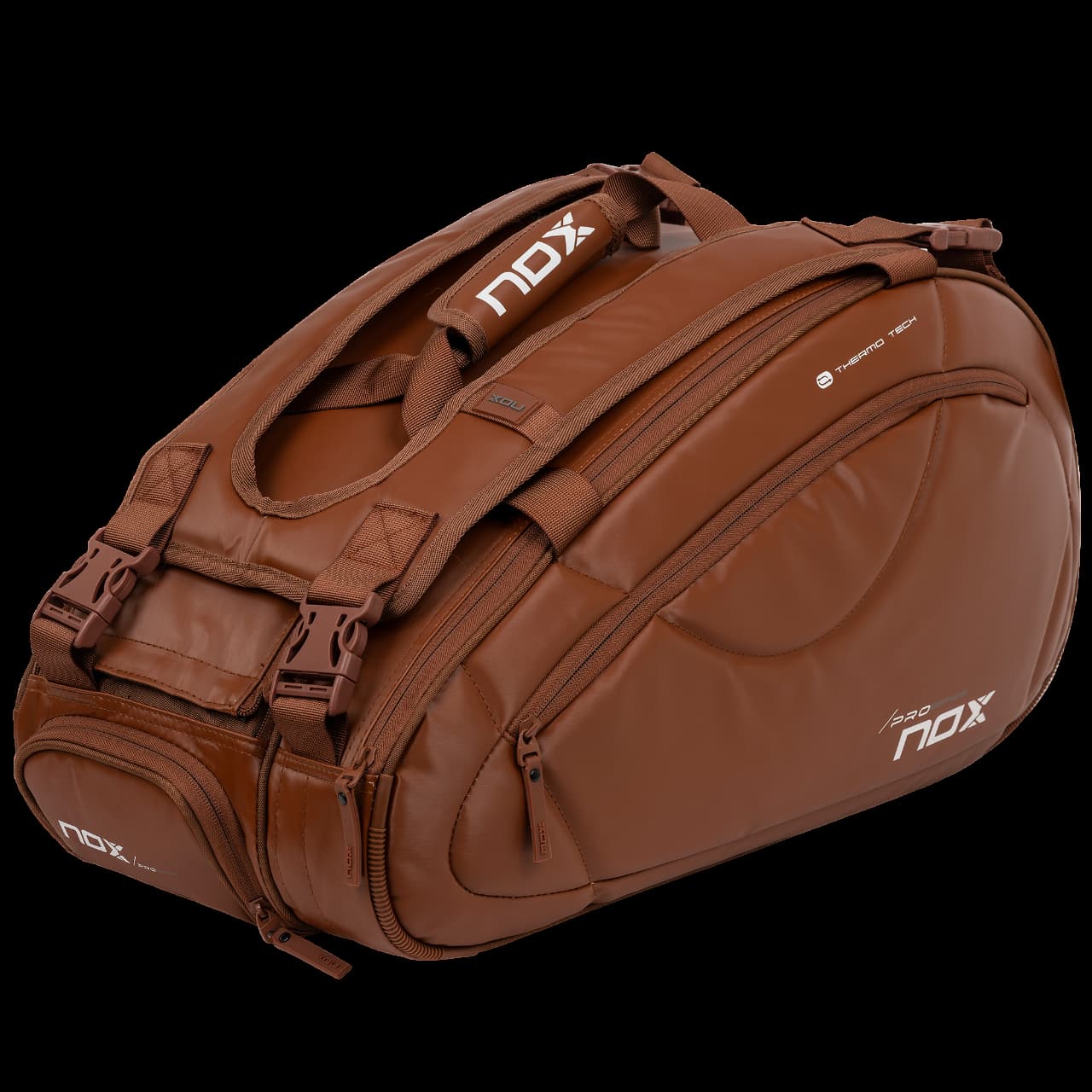 NOX BAG PRO SERIES BROWN CAMEL RACKET BAG