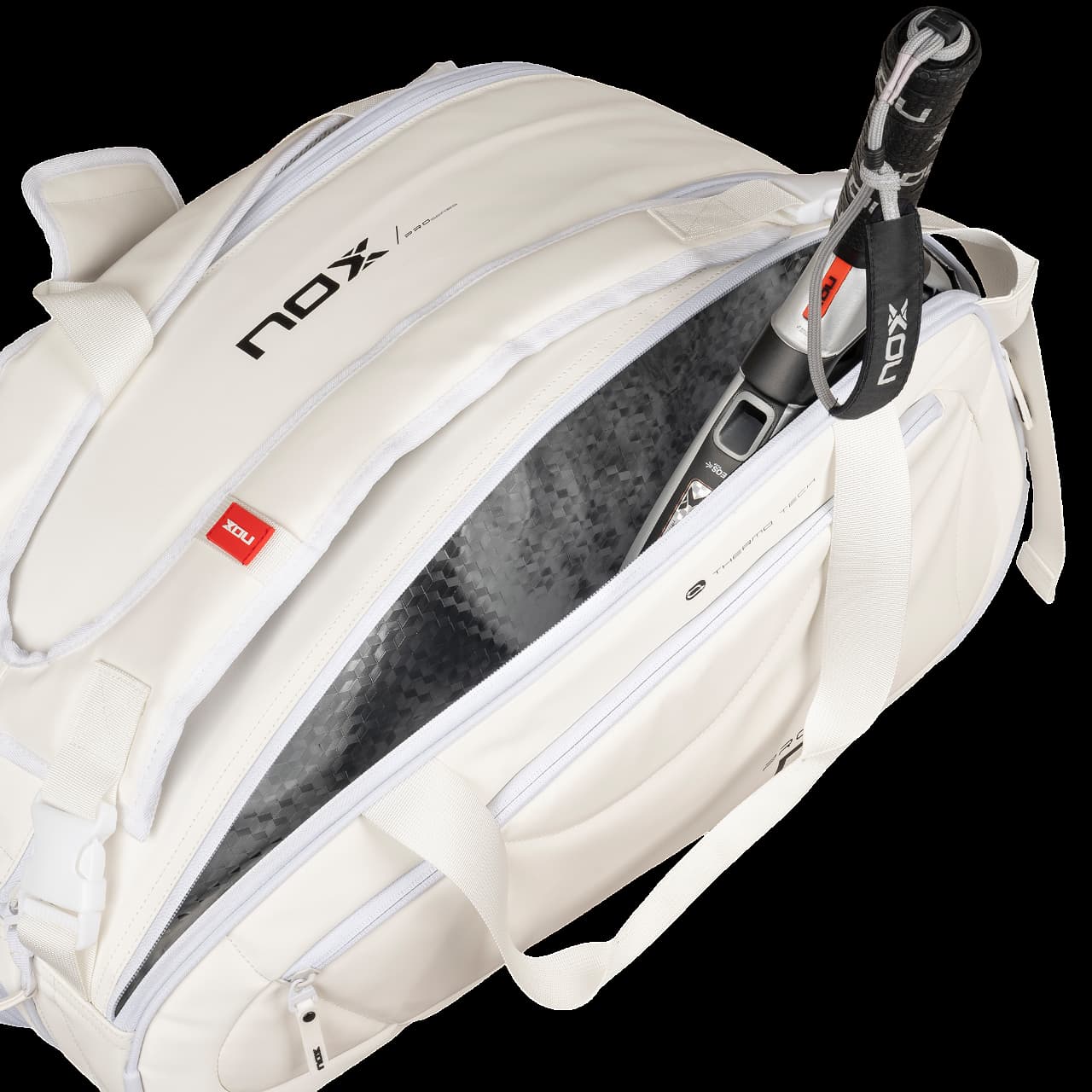 NOX BAG PRO SERIES WHITE RACKET BAG