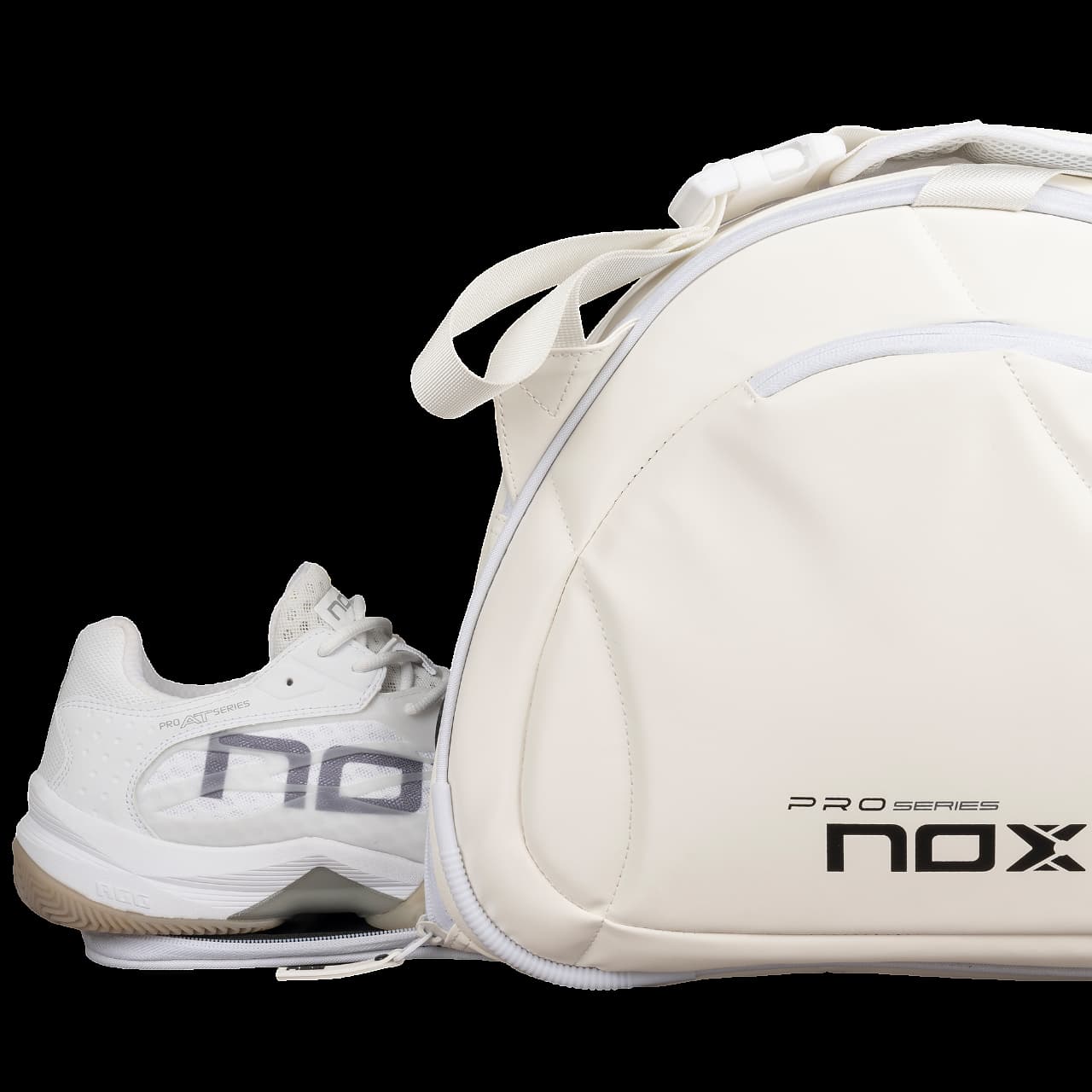 NOX BAG PRO SERIES WHITE RACKET BAG