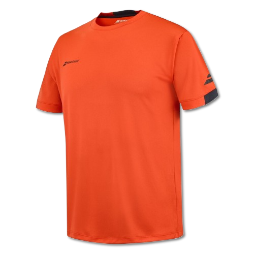 T-shirt Babolat Play col rond homme Fiesta Rouge