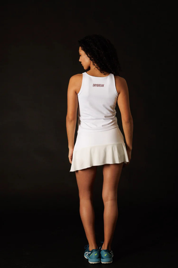DRYBREAK WHITE DRYPADEL T-SHIRT WOMEN