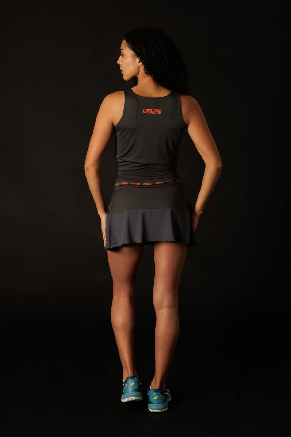DRYBREAK PRODRY ANTHRACITE CLASSIC SKIRT WOMEN