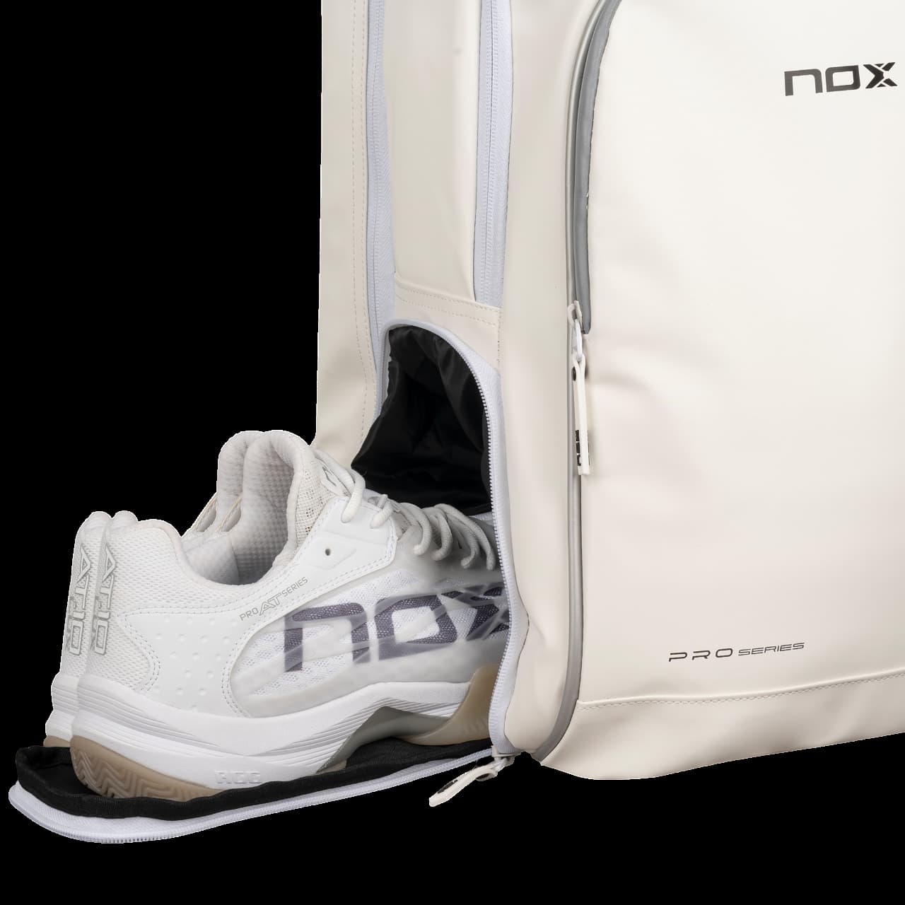 NOX BAG PRO SERIES WHITE RACKET BACKPACK