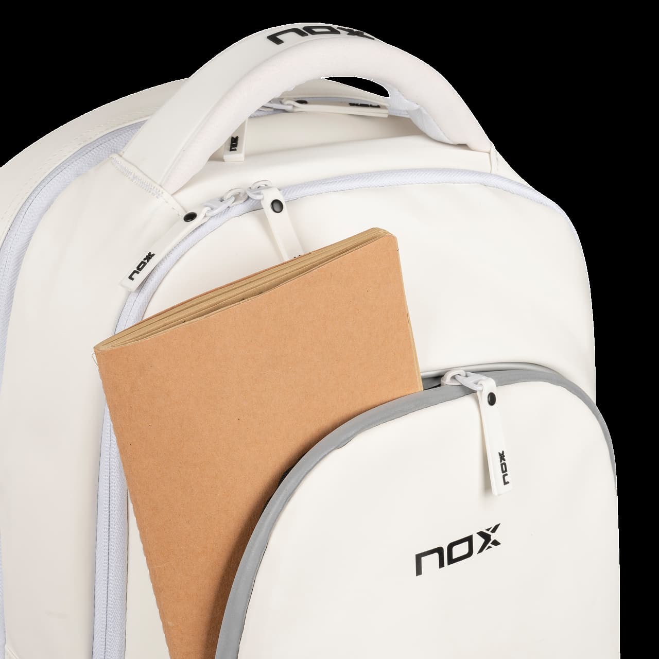 NOX BAG PRO SERIES WHITE RACKET BACKPACK