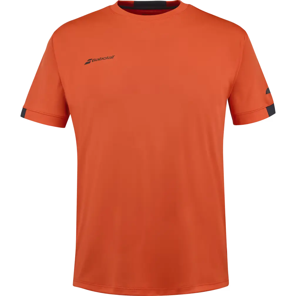 BABOLAT T-SHIRT PLAY CREW NECK MEN FIESTA RED