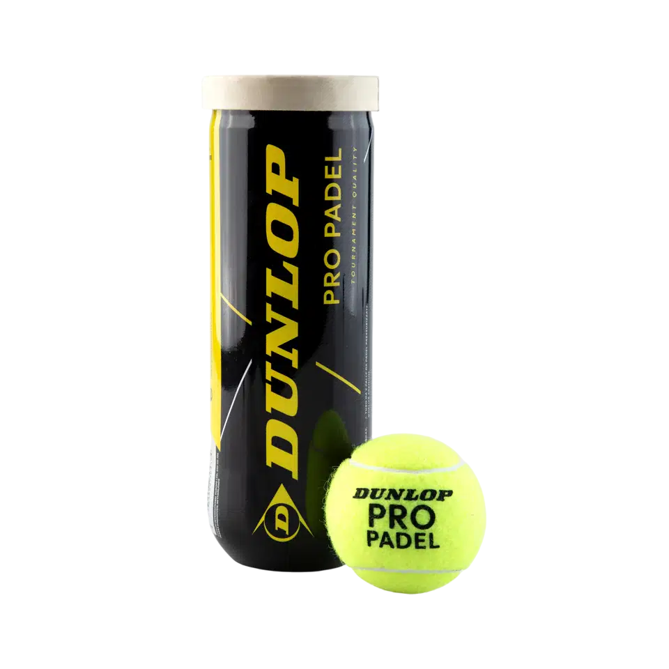 DUNLOP PADEL BALLS PRO 3-BALLS TUBE