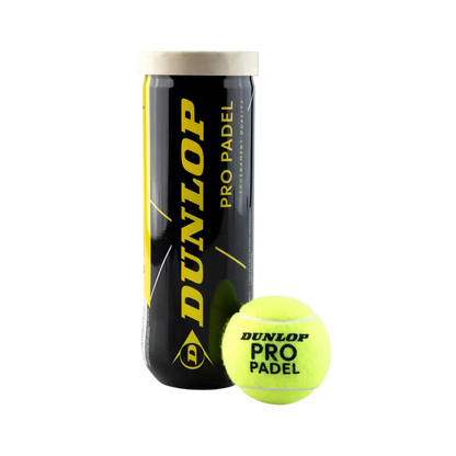 DUNLOP PADEL BALLS PRO 3-BALLS TUBE