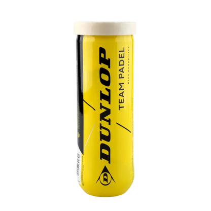 DUNLOP PADEL BALLS TEAM 3-BALLS TUBE