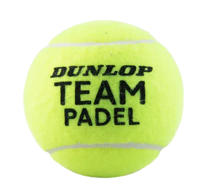 DUNLOP PADEL BALLS TEAM 3-BALLS TUBE