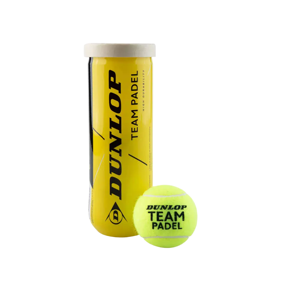 DUNLOP PADEL BALLS TEAM 3-BALLS TUBE