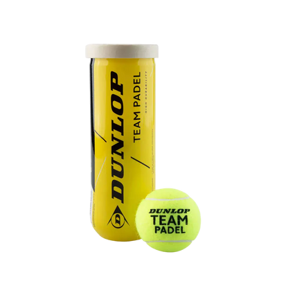 DUNLOP PADEL BALLS TEAM 3-BALLS TUBE