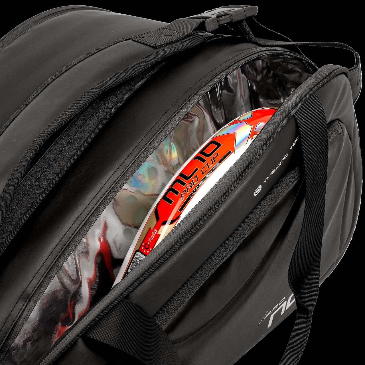 NOX BAG PRO SERIES BLACK RACKET BAG