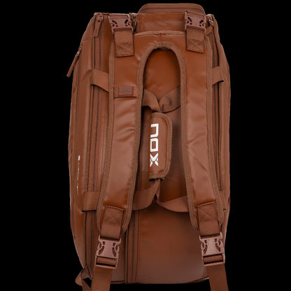NOX BAG PRO SERIES BROWN CAMEL RACKET BAG