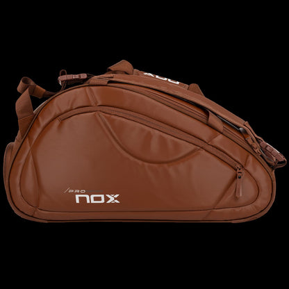 NOX BAG PRO SERIES BROWN CAMEL RACKET BAG
