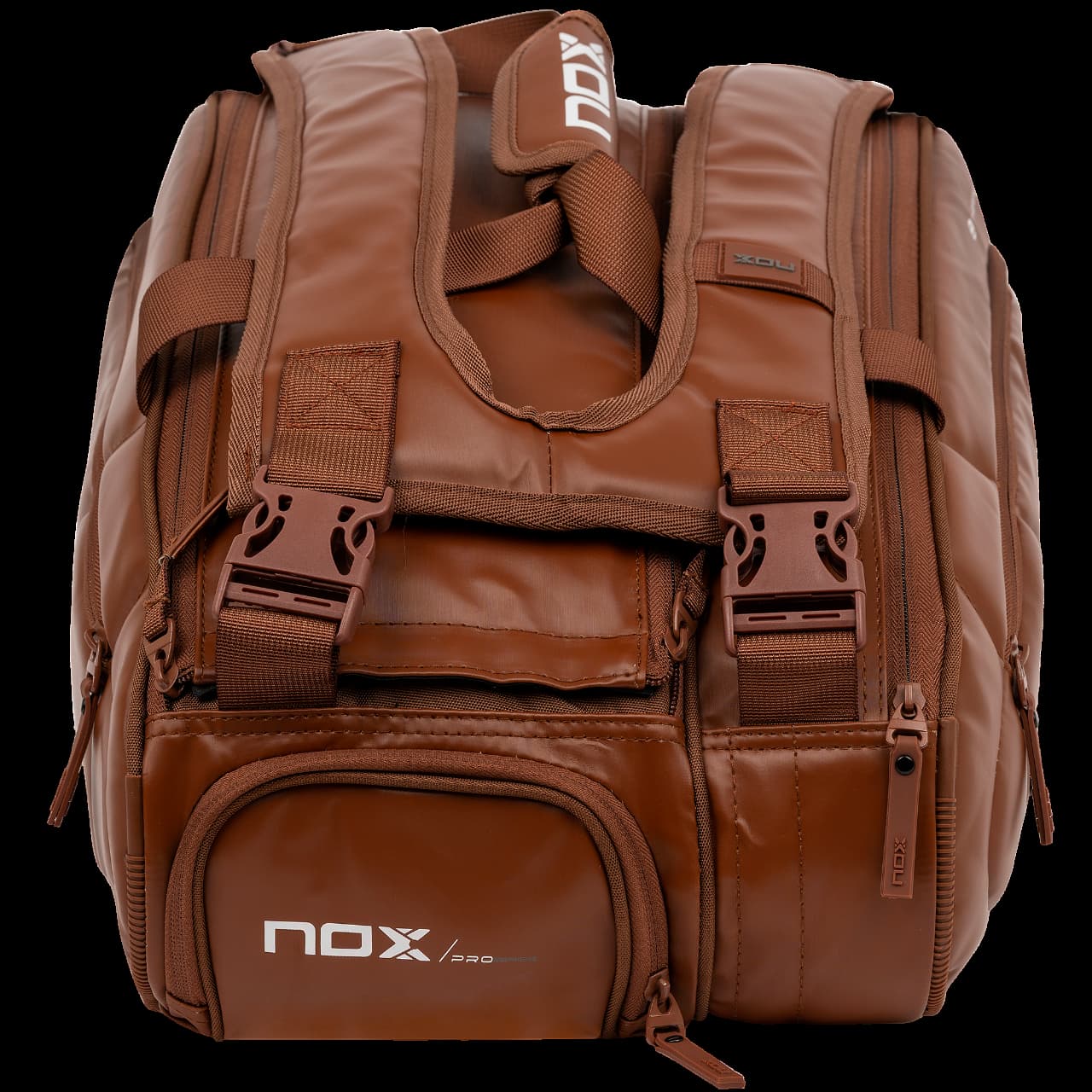 NOX BAG PRO SERIES BROWN CAMEL RACKET BAG