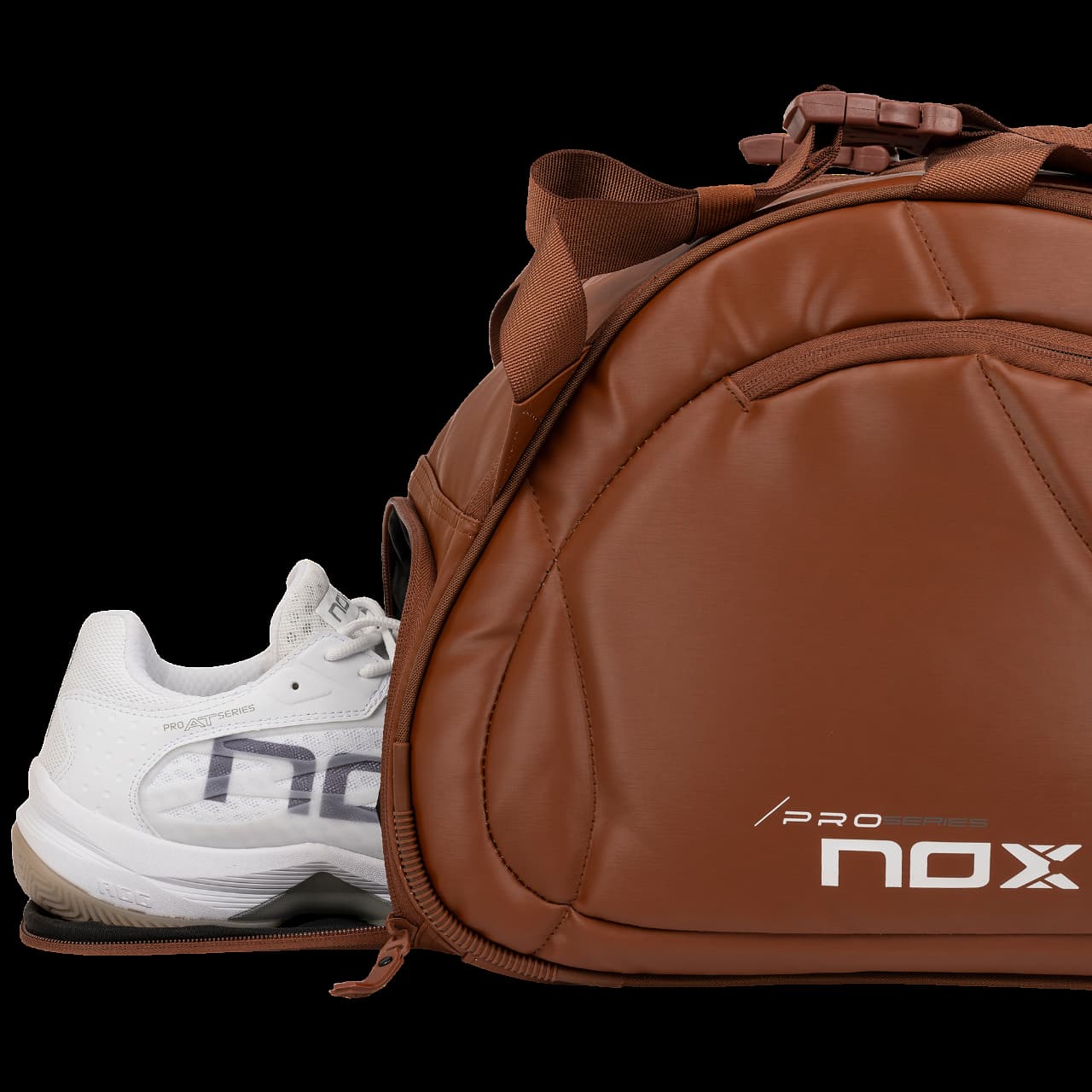 NOX BAG PRO SERIES BROWN CAMEL RACKET BAG