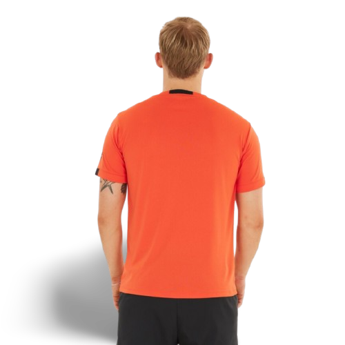 BABOLAT T-SHIRT PLAY CREW NECK MEN FIESTA RED