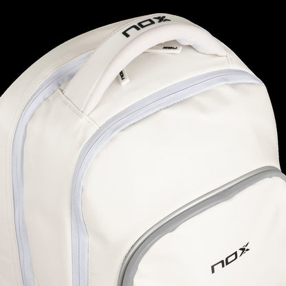 NOX BAG PRO SERIES WHITE RACKET BACKPACK