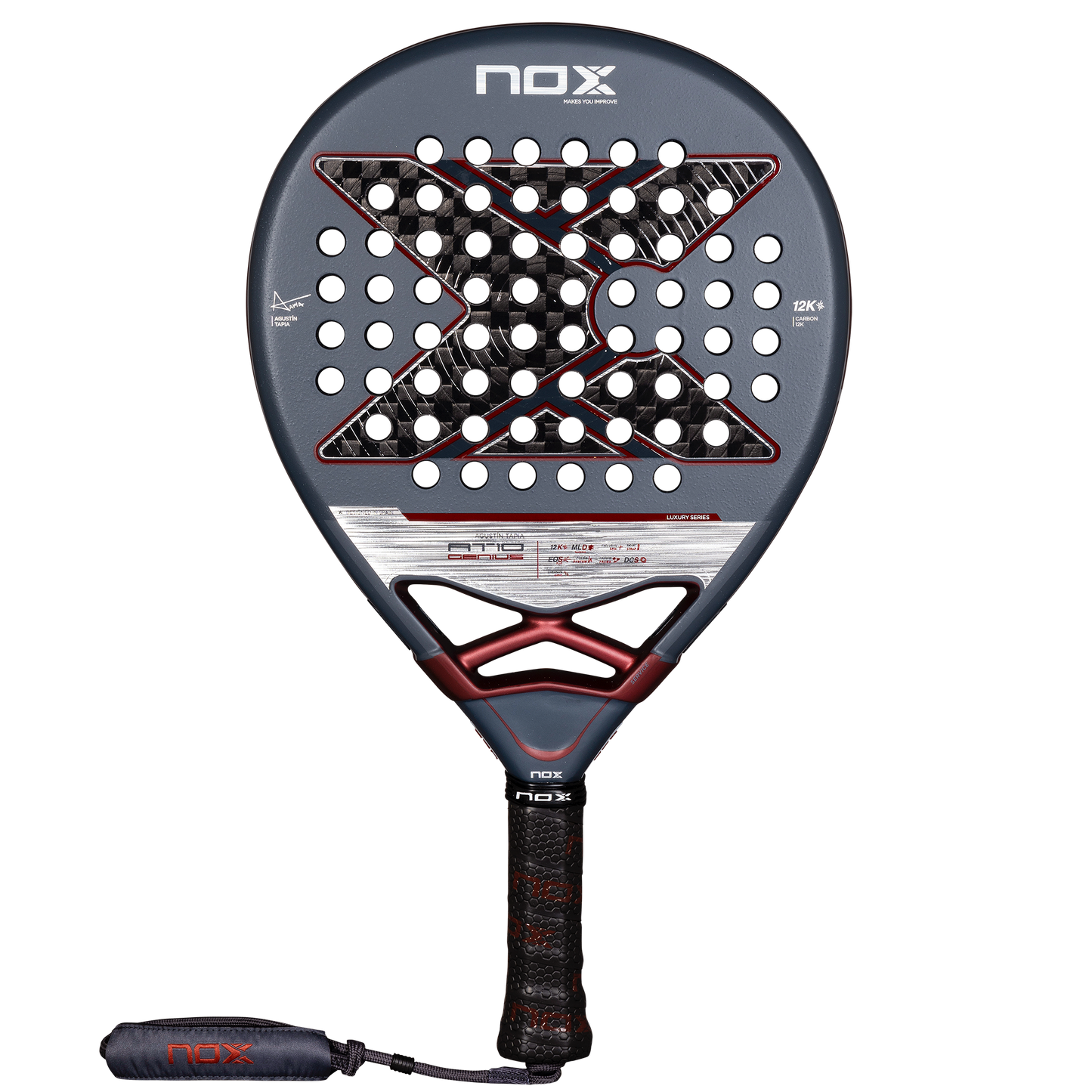 RACKET NOX AT10 GENIUS 12K BY AGUSTIN TAPIA