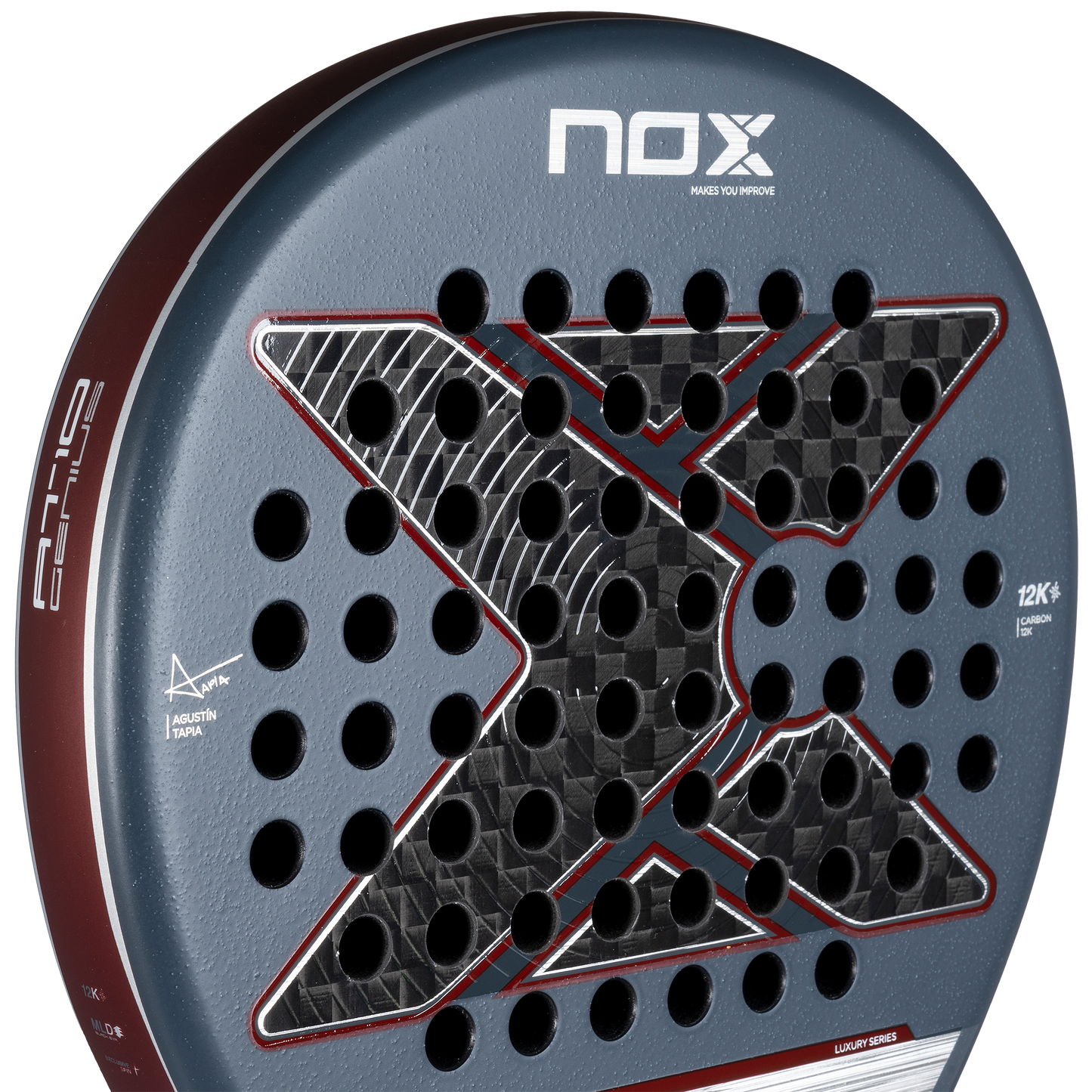 RACKET NOX AT10 GENIUS 12K BY AGUSTIN TAPIA