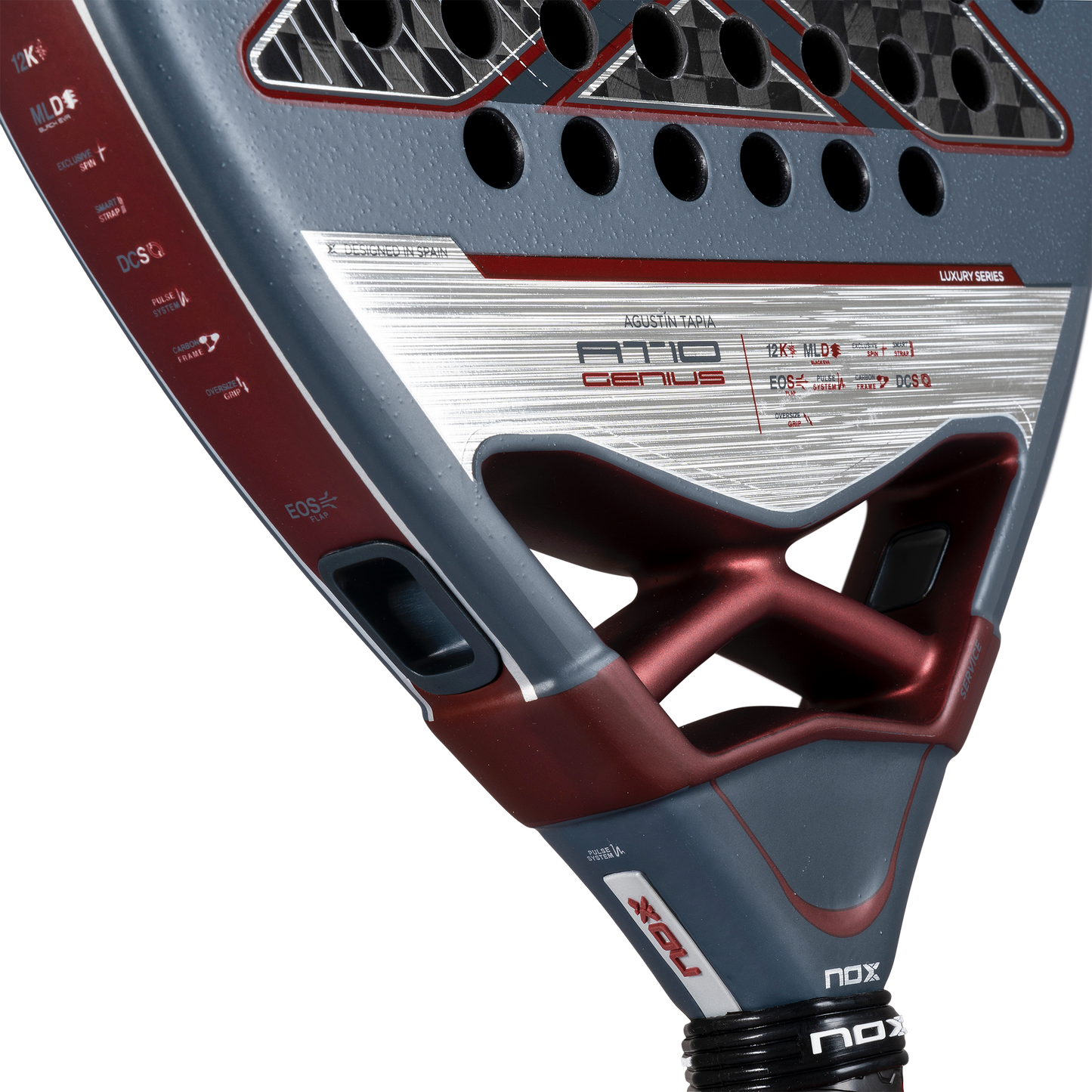 RACKET NOX AT10 GENIUS 12K BY AGUSTIN TAPIA