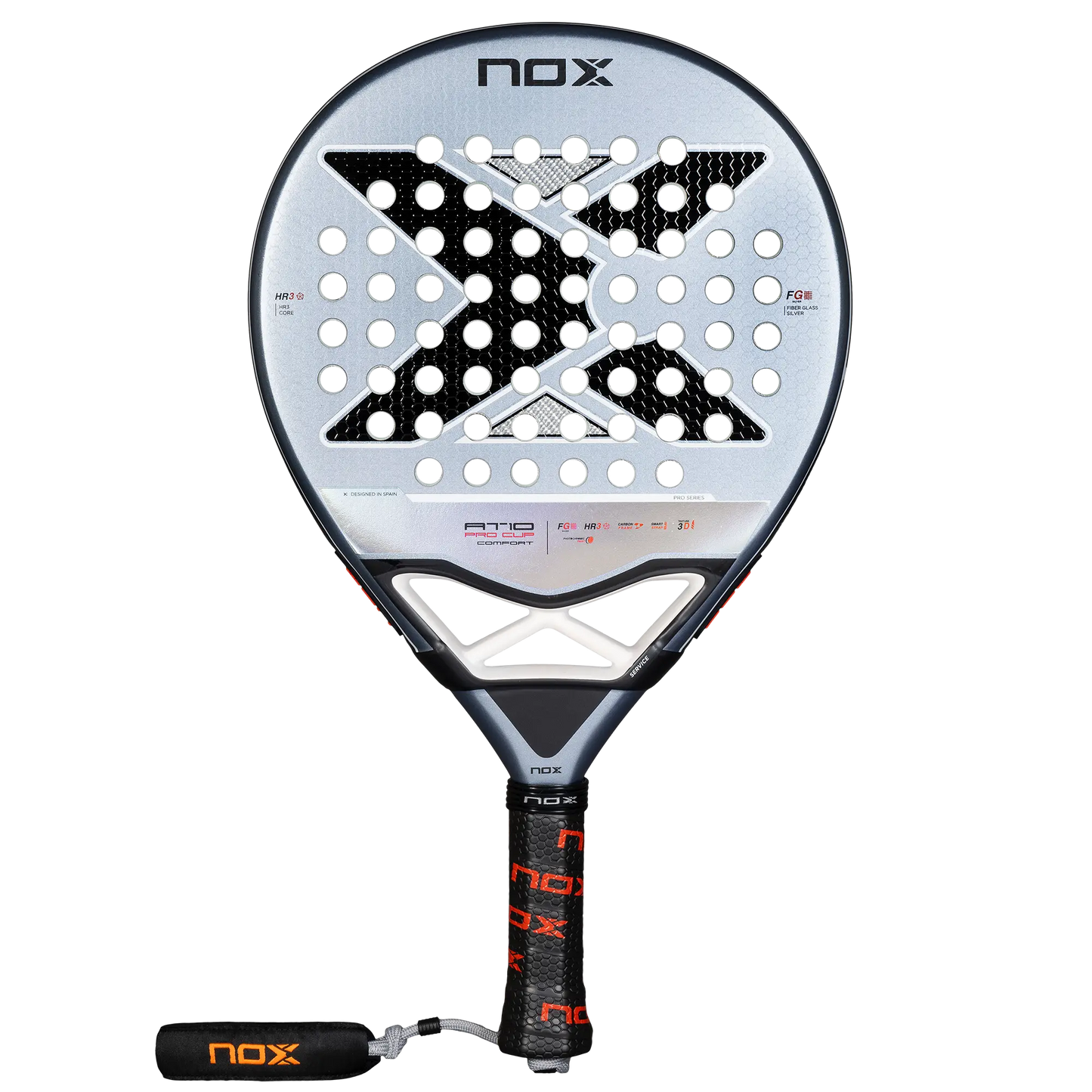 RACKET NOX AT10 PRO CUP COMFORT RACKET BY AGUSTIN TAPIA