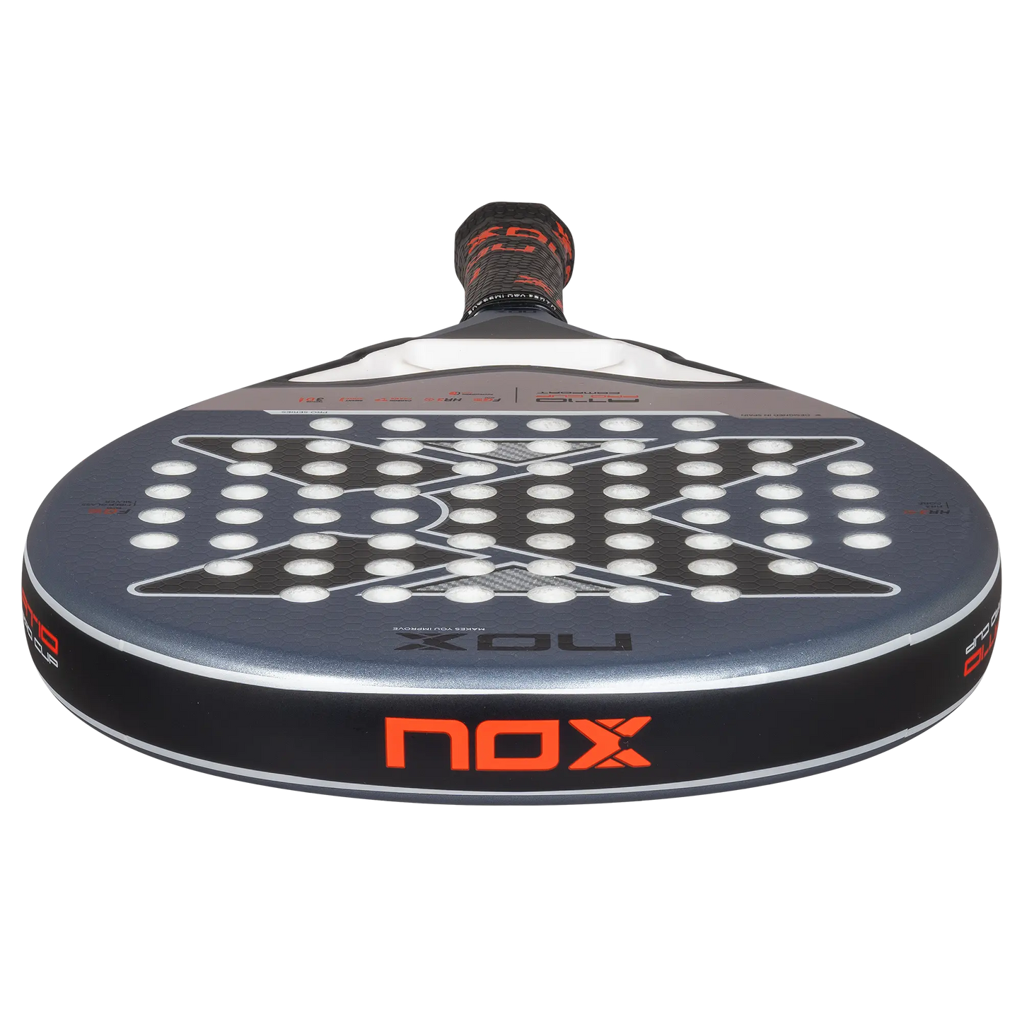 RACKET NOX AT10 PRO CUP COMFORT RACKET BY AGUSTIN TAPIA