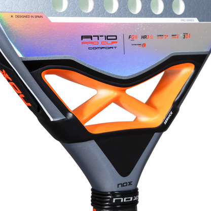 RACKET NOX AT10 PRO CUP COMFORT RACKET BY AGUSTIN TAPIA