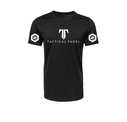 Tactical Padel Personalized T-shirt White/Black