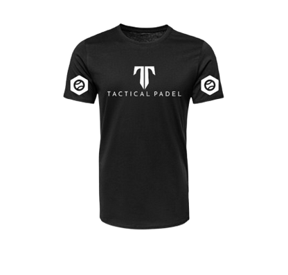 Tactical Padel Personalized T-shirt White/Black