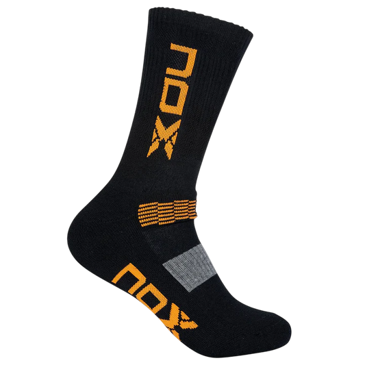 NOX PACK OF CREW PERFORMANCE SOCKS BLACK/ORANGE