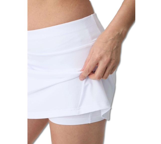 BABOLAT PLAY SKIRT WHITE WOMEN
